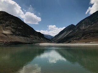 lake in the mountains