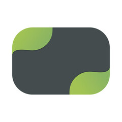 Green Leaf Text Box 26