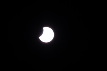 partielle Sonnenfinsternis am 25.10.2022 in Süddeutschland
