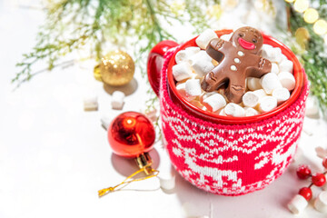 Funny christmas hot chocolate