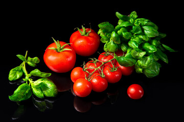 Fresh organic tomatoes