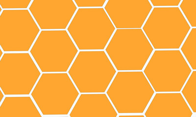 Obraz premium background with hexagons