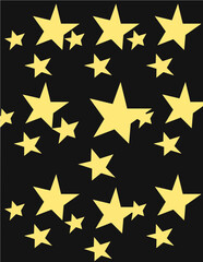 Fototapeta premium seamless stars pattern