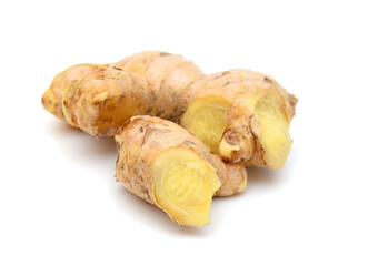 Ginger isolated on white background