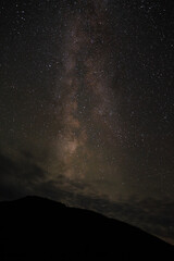 Milkyway over tent