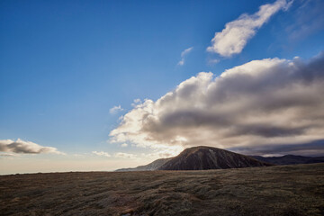 Beautiful autumn mountain landscape at over 2000 meters