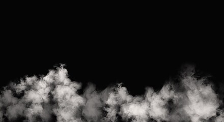 Mystery fire fog texture overlays for text or space. Smoke chemistry, mystery effect on isolated background. Stock illustration.