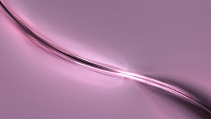 Abstract lilac wallpaper background with smooth wavy line. Best for poster, presentation, brochure, banner, website, flyer. 3d rendered illustration.