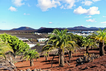 Fototapeta premium Nature Trail from Orzola to Playa Blanca - Lanzarote