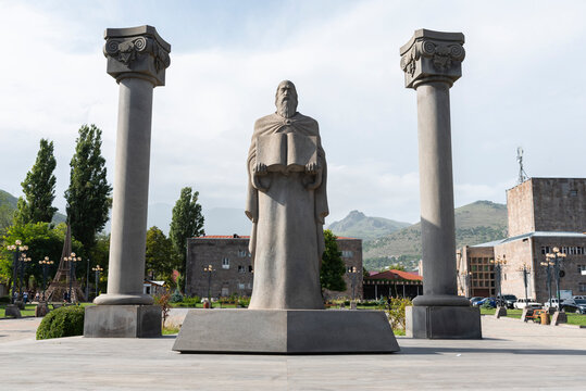 Monument of Grigor Tatevatsi in Goris