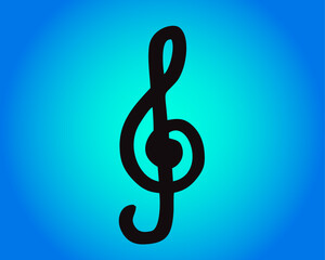 Fototapeta premium music note symbol vector