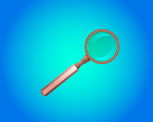 magnifying glass search zoom icon symbol vector