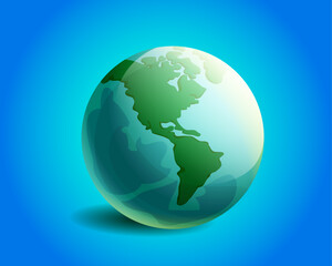 globe world earth planet vector