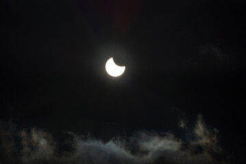 Obraz na płótnie Canvas Solar eclipse