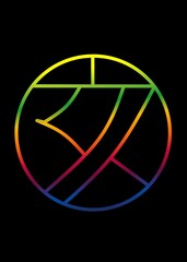 illustration of an symbol