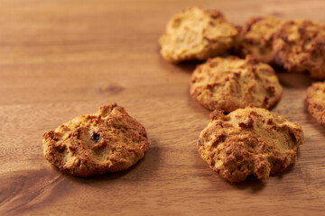 オートミールクッキー　イメージ