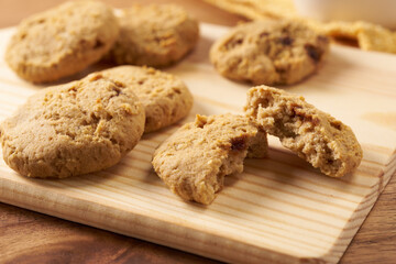 オートミールクッキー　イメージ