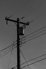 power lines and wires