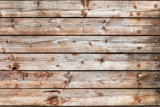 Close up of weathered planed boards.