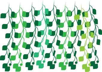 green leaves, pattern , background leaves
