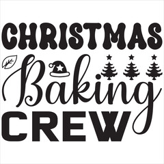 Christmas baking crew