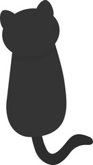 This is a black cat