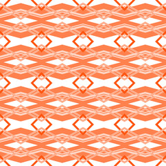 The geometric pattern is made into a fabric pattern.