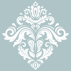 Elegant vintage ornament in classic style. Abstract traditional pattern with oriental elements. Classic vintage pattern