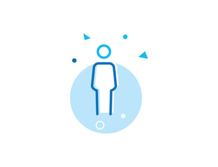 Businessman Stroke Line Icon