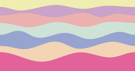 pastel gradient abstract wave background