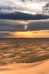 Obraz premium sunset in the desert