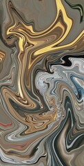 surface flow Fluid art Beautiful Abstract, Colors gradient Design marble texture Swirls Liquid. Marbling ink colorful. Background Motion digital creative brush wallpaper