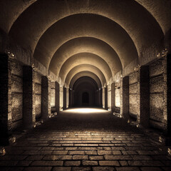 Fototapeta premium Catacombs of Paris