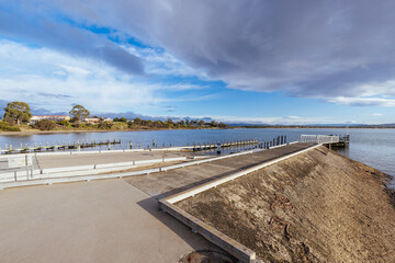 Jubilee Beach in Swansea Tasmania Australia