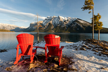 Lake Minnewanka, Banff National Park, Alberta, Canada
