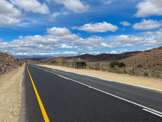 The scenic route R62 in the Western Cape Province of South Africa