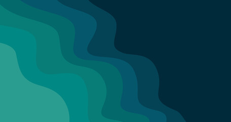 dark blue gradient abstract fluid wave background