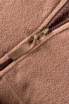 Detail of fleece.