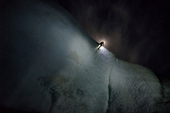 Exploration of ice caves and moulins on the Gorner Glacier in Switzerland. Photographs taken over two expeditions from November 2012 and August 2013