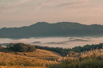 秋吉台　長者ヶ峰展望台