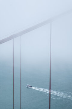 Golden Gate Bridge in Fog
