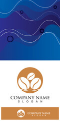 coffee bean icon drink logo images