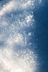 Beautiful Snow Flake Background