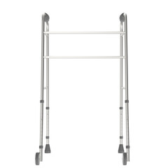 3d rendering illustration of a front wheeled walker