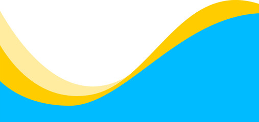 Modern Wave Corner Vector