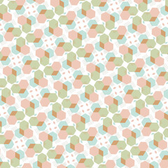 seamless pattern with hearts