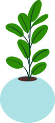 Potted Houseplant Garden Vector