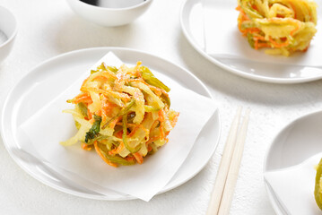 Japanese kakiage tempura