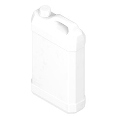 3d rendering illustration of a gallon plustic jug