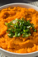 Healthy Homemade Mashed Sweet Potatoes